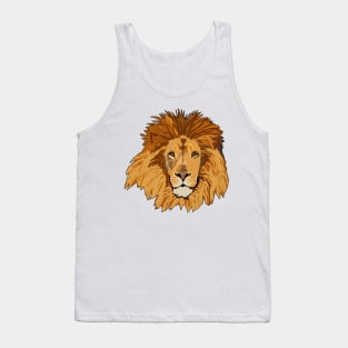 Lion Pattern Tank Top